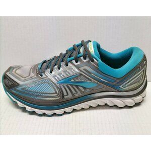 Brooks Glycerin G13 3D Fit Women's Size 10.5 M Teal/Silver/Green Running Shoes